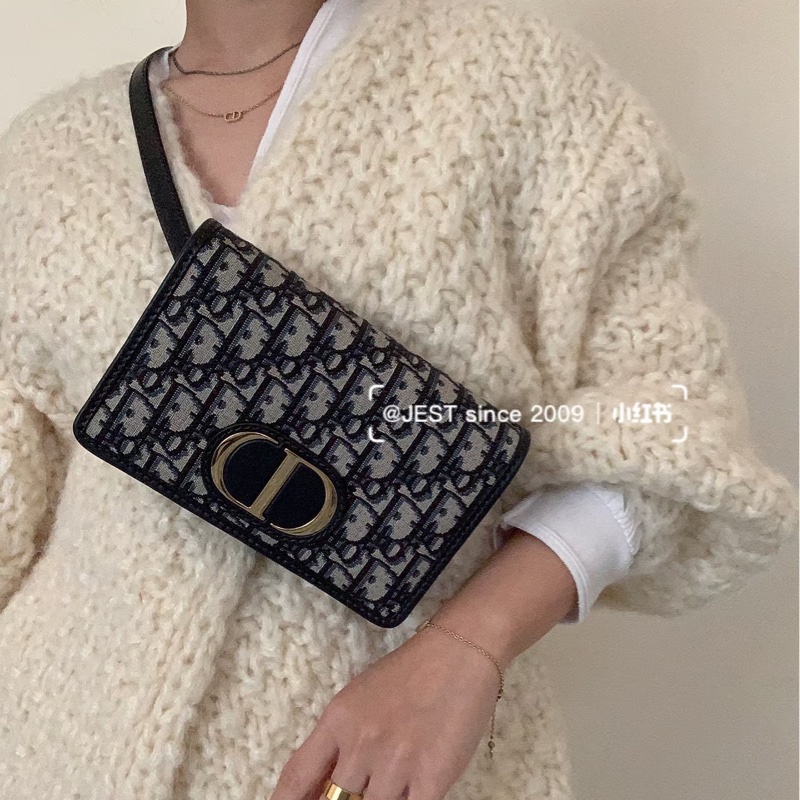 莉亞精品♡ Dior 蒙田30 二合一 二手美包-2