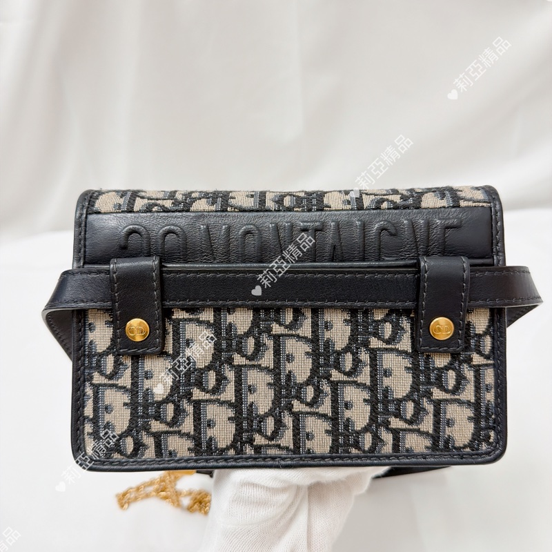 莉亞精品♡ Dior 蒙田30 二合一 二手美包-4