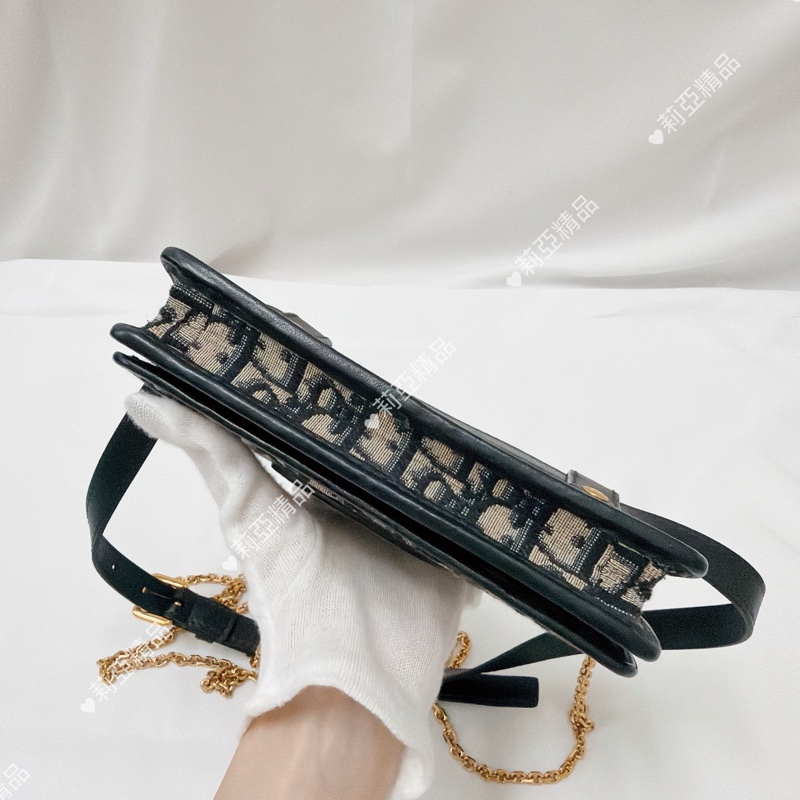 莉亞精品♡ Dior 蒙田30 二合一 二手美包-6