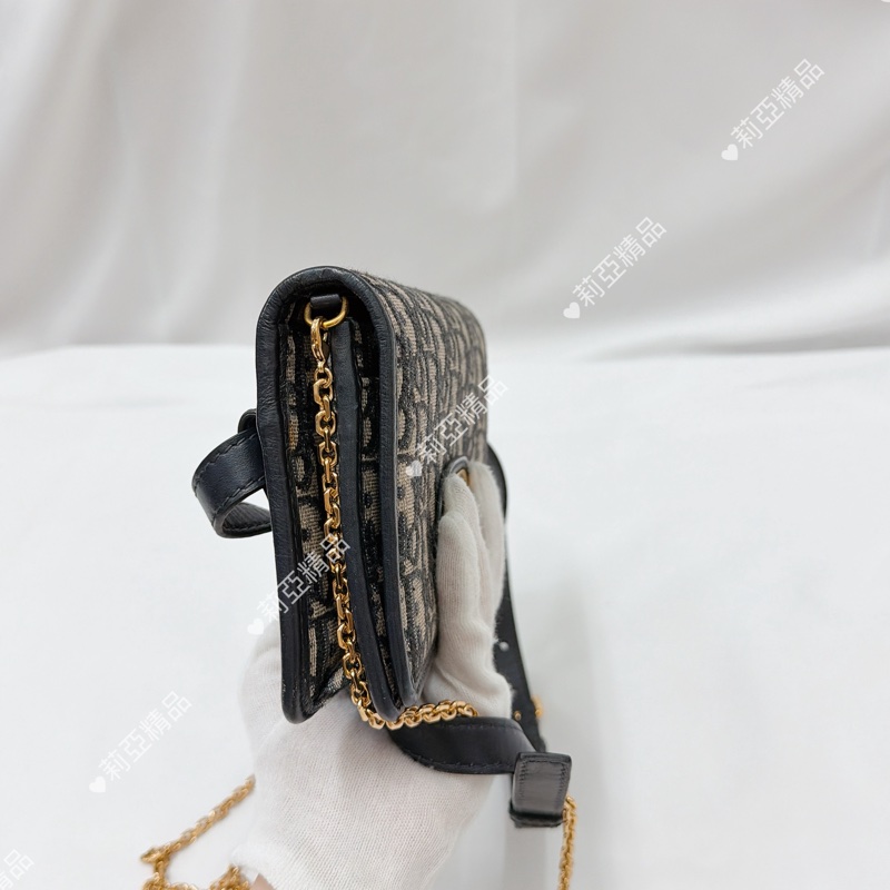 莉亞精品♡ Dior 蒙田30 二合一 二手美包-7