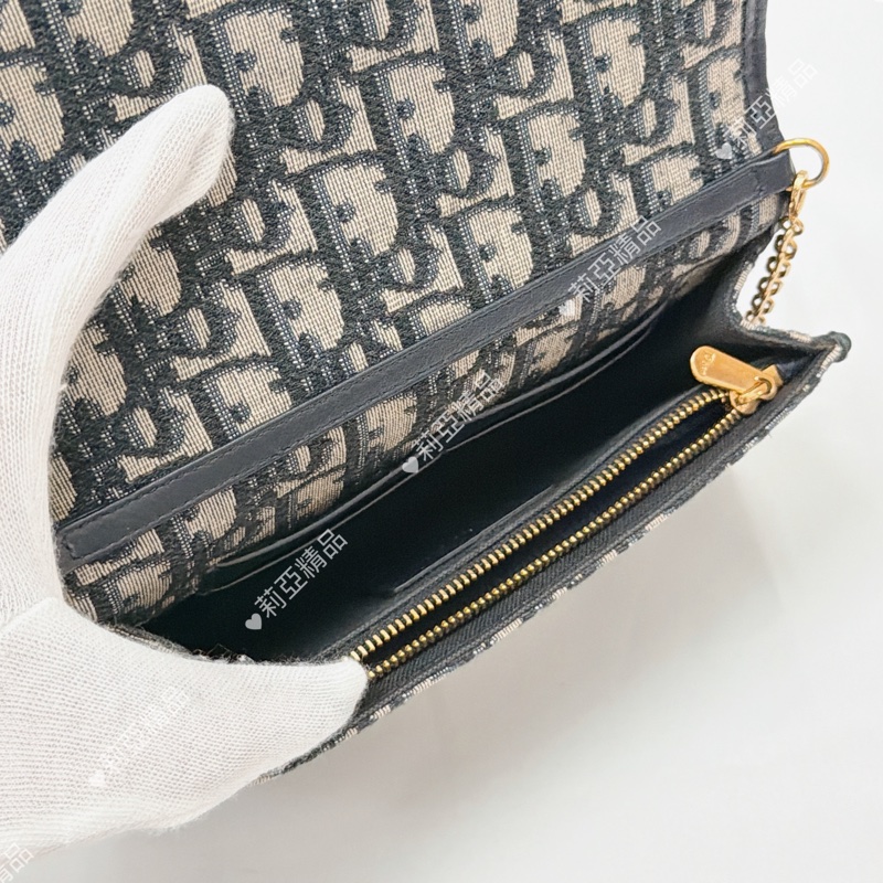 莉亞精品♡ Dior 蒙田30 二合一 二手美包-12