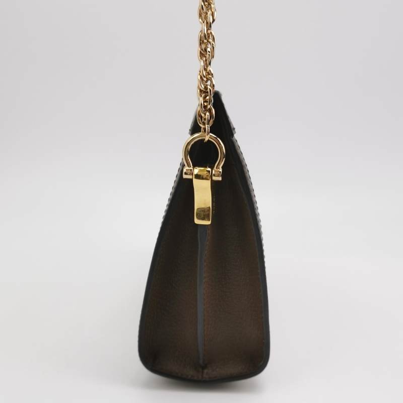 Gucci Ophidia中型牛皮帆布GG老花條紋雙G肩包斜背包-3