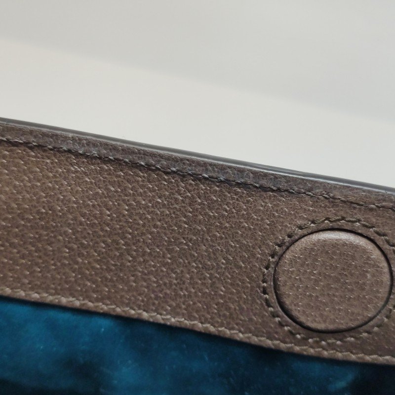 Gucci Ophidia中型牛皮帆布GG老花條紋雙G肩包斜背包-9