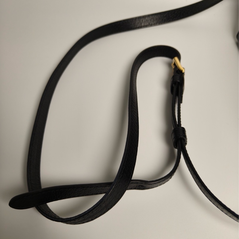 98新|Gucci/古馳 黑色1955橫版盒子包-6