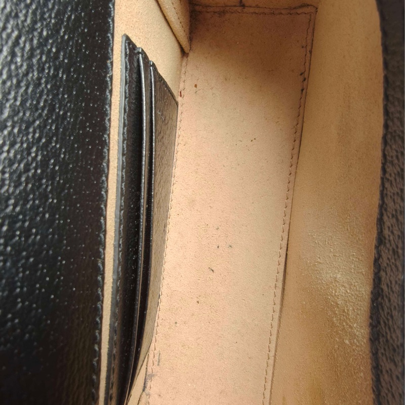 98新|Gucci/古馳 黑色1955橫版盒子包-7