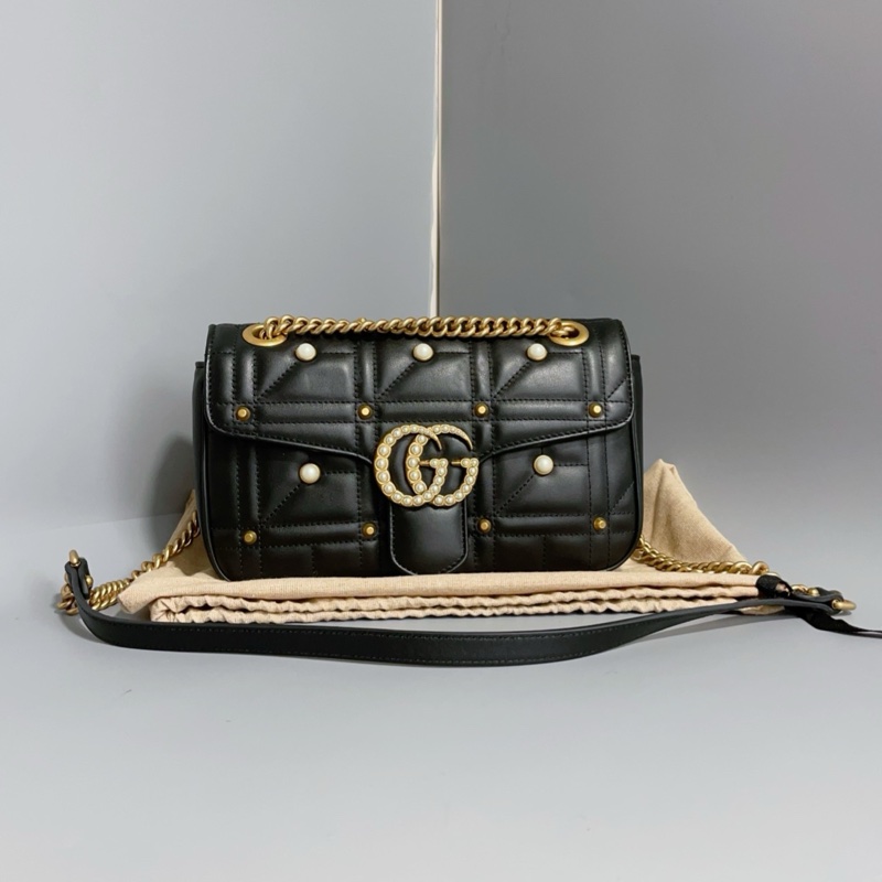 gucci 古馳 珍珠款中號Marmont-0