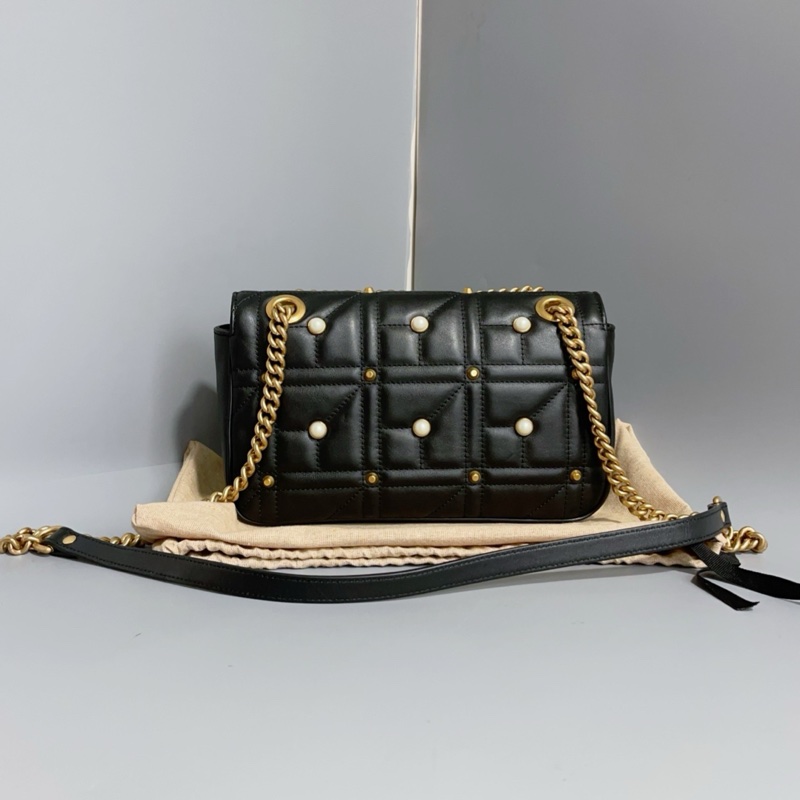 gucci 古馳 珍珠款中號Marmont-1