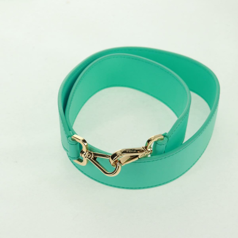 【日本直送】FENDI 亮片 Mamma Baguette 單肩包 藍色金色 正品 166166SM-25