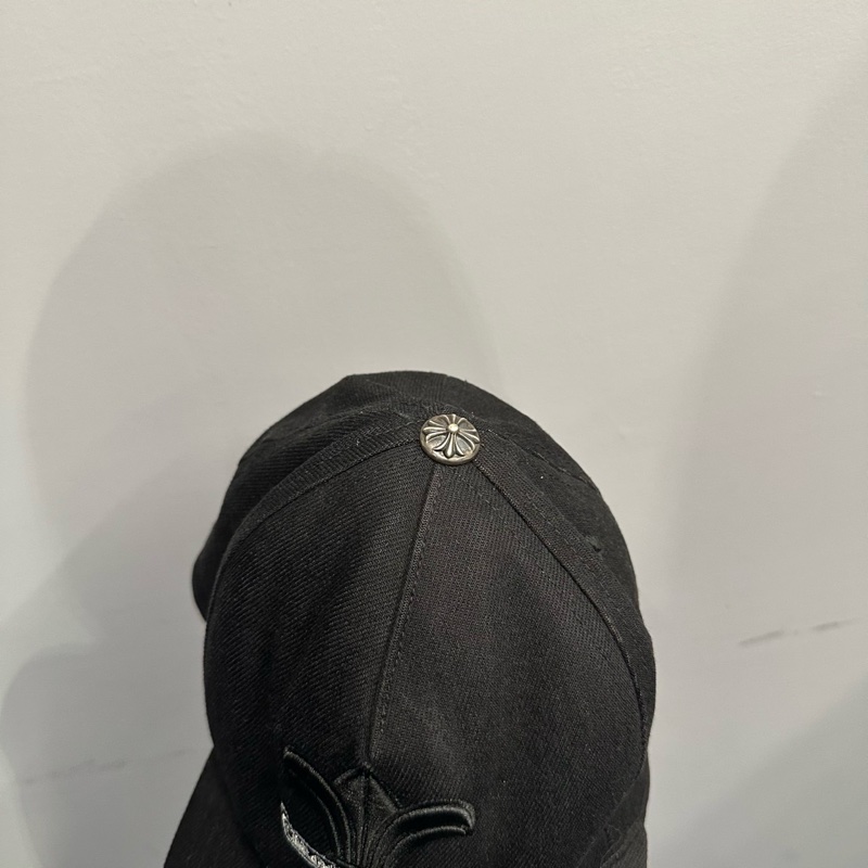 便宜克羅心🌟Chrome Hearts 克羅心 鳶尾花刺繡棒球帽|Classic Trend CT精品|台北東區實體-5