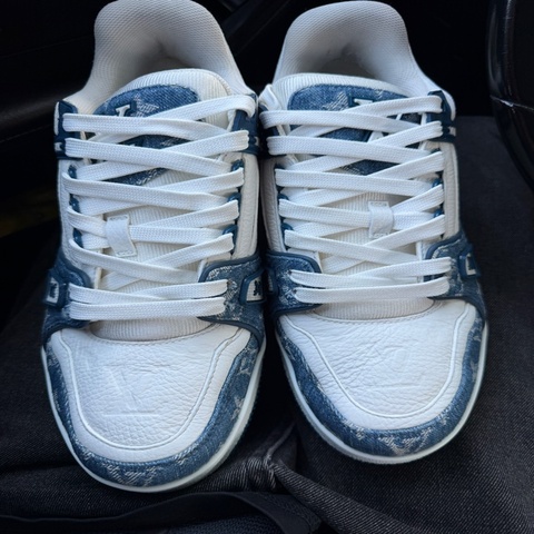 Louis Vuitton Trainer 牛仔藍 商品如圖 7.5