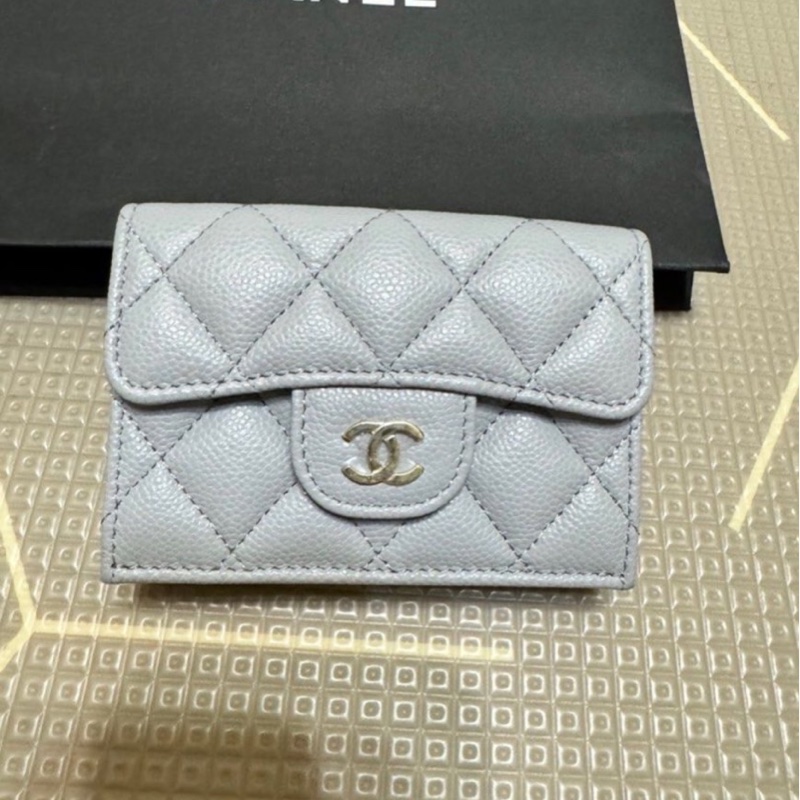 Chanel 荔枝三折中夾-2