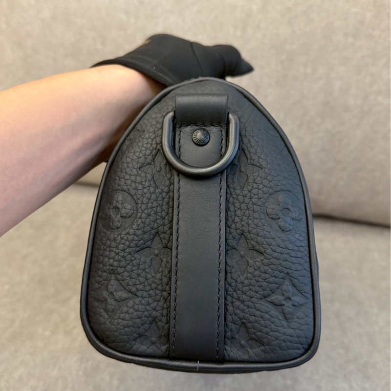 LV keepall25黑壓紋-2