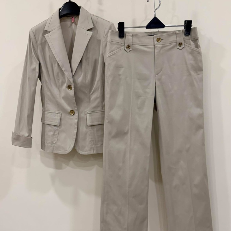 BURBERRY 倫敦 彈性西裝套裝-1