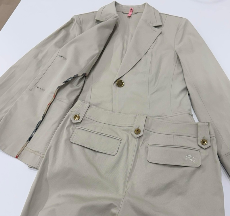 BURBERRY 倫敦 彈性西裝套裝-5
