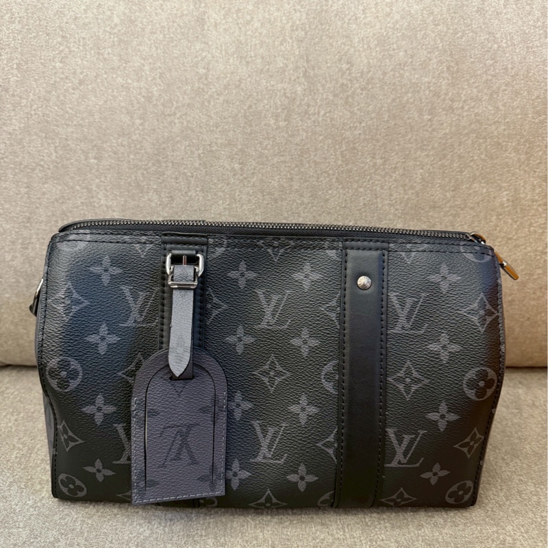 LV黑老花city keepall-0