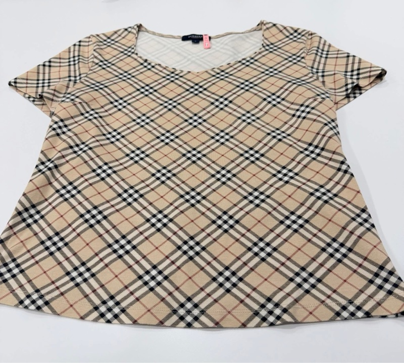 BURBERRY 倫敦 經典格紋彈性上衣-7