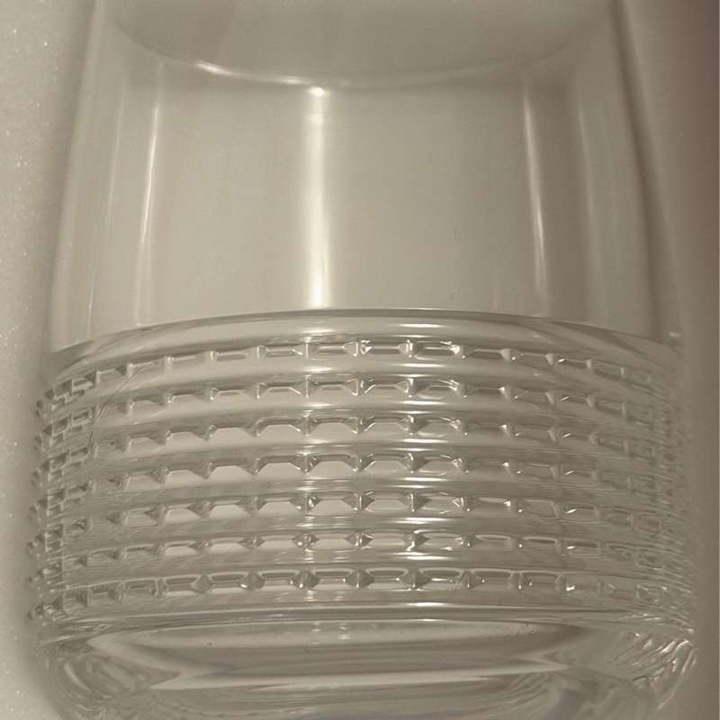 【全新2023正品】Hermès Intervalle 水晶威士忌杯 / 平底杯（一對兩入）-0