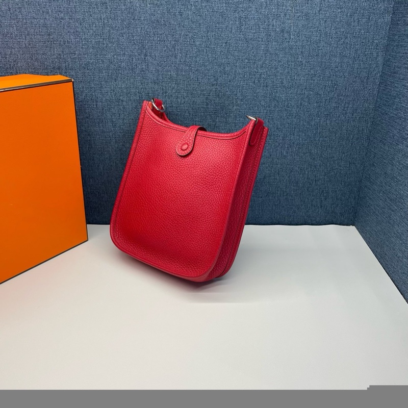 愛馬仕Hermes mini伊芙琳單肩斜挎包，尺寸16*18*5.5，A刻，附件塵袋盒子-3