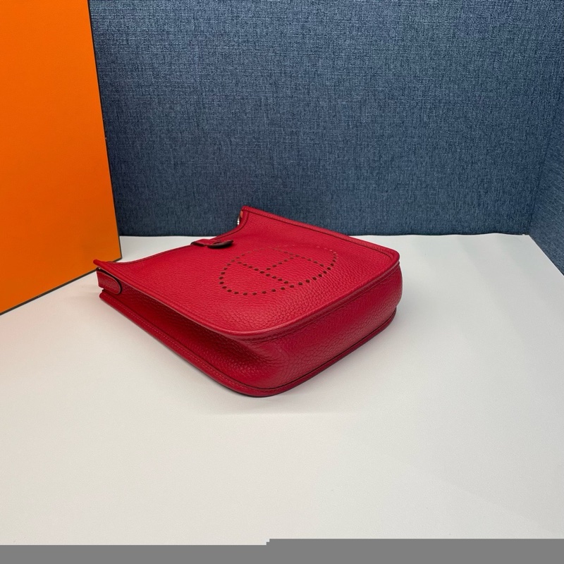 愛馬仕Hermes mini伊芙琳單肩斜挎包，尺寸16*18*5.5，A刻，附件塵袋盒子-4