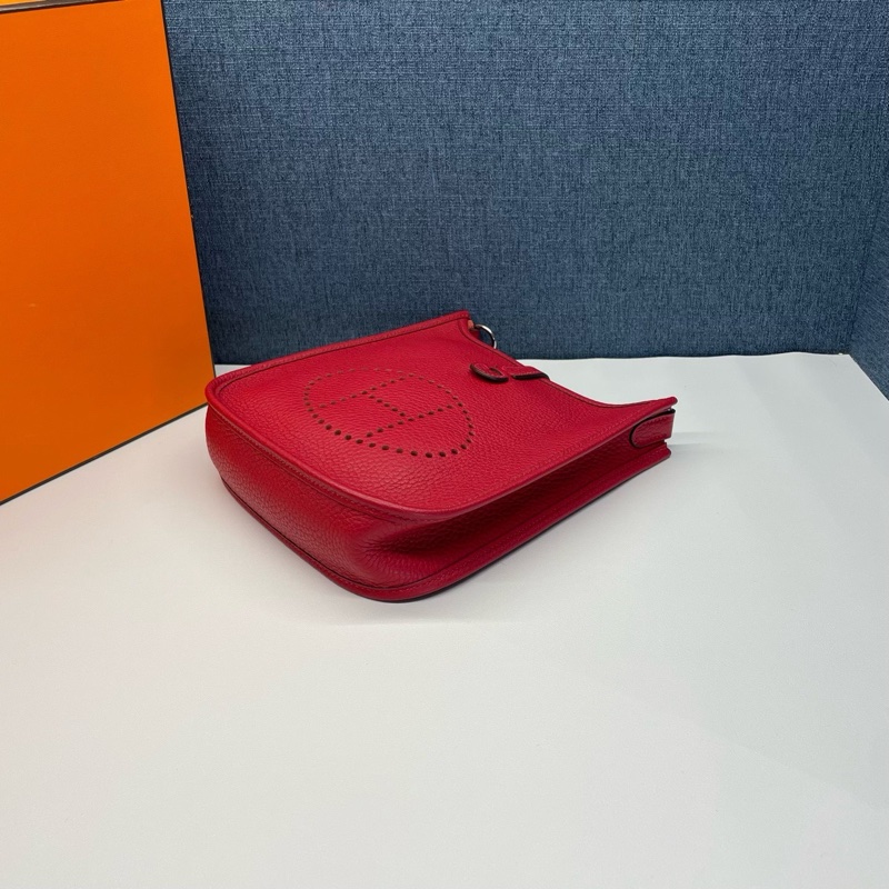 愛馬仕Hermes mini伊芙琳單肩斜挎包，尺寸16*18*5.5，A刻，附件塵袋盒子-5