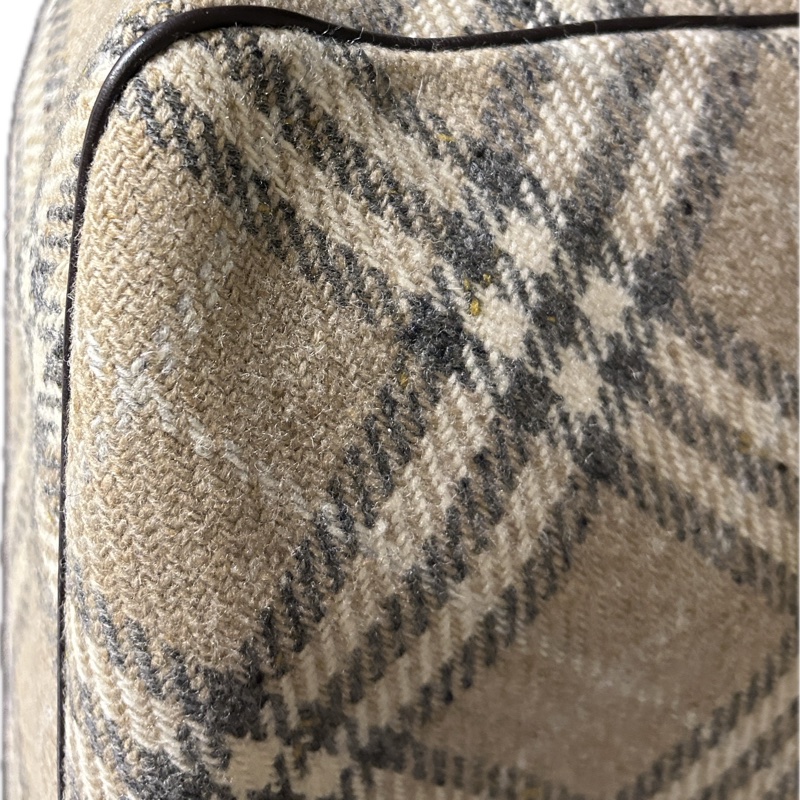 BURBERRY 毛呢hobo包(附塵袋-13