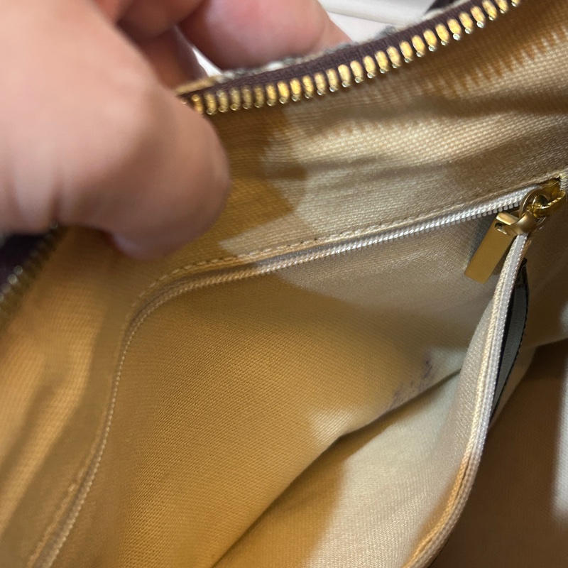 BURBERRY 毛呢hobo包(附塵袋-38