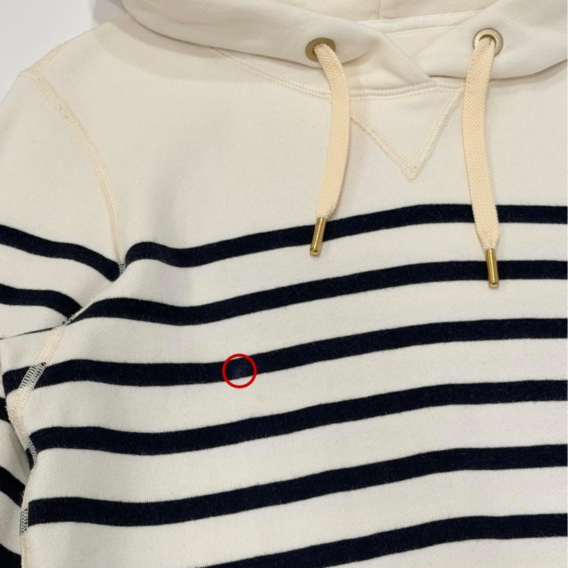 BURBERRY 連帽抽繩橫條拉鏈洋裝-3