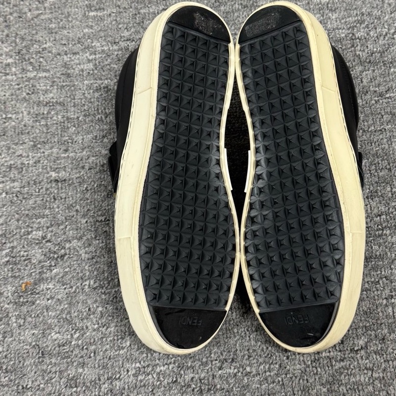 Fendi 芬迪 小怪獸 一腳蹬板鞋 37碼 🈚附件-4