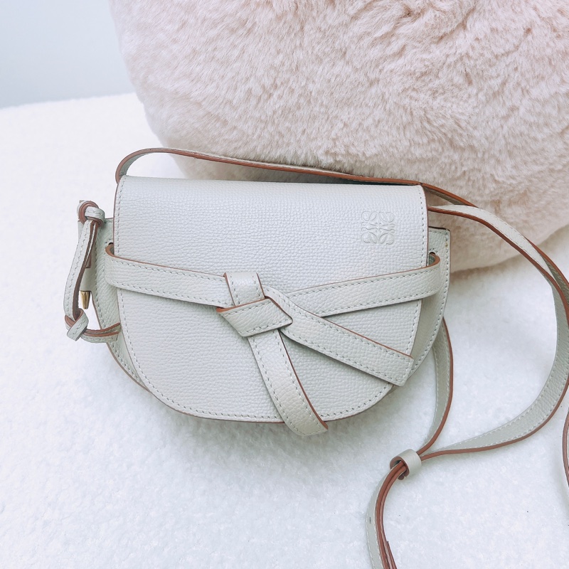 Loewe gate dual mini 淺米色-0