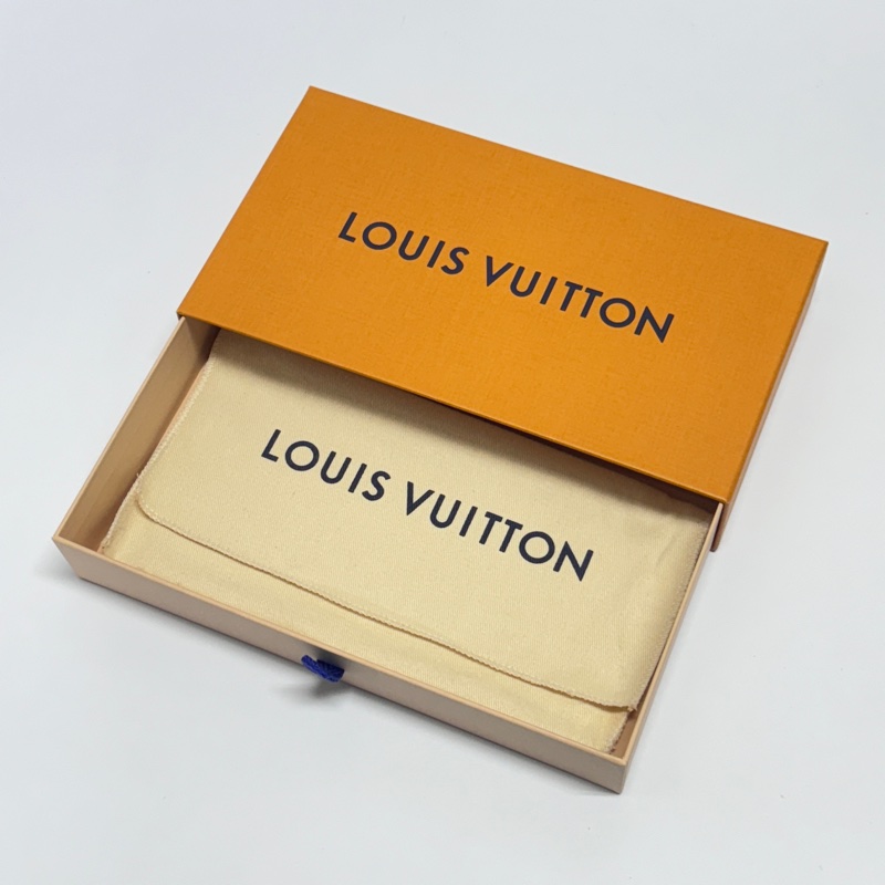 【超級新 全配🎁】 LV M60171 黑老花 牛皮壓紋長夾（專櫃27,700）-4