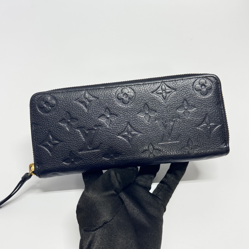 【超級新 全配🎁】 LV M60171 黑老花 牛皮壓紋長夾（專櫃27,700）-5