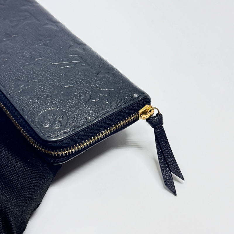 【超級新 全配🎁】 LV M60171 黑老花 牛皮壓紋長夾（專櫃27,700）-7