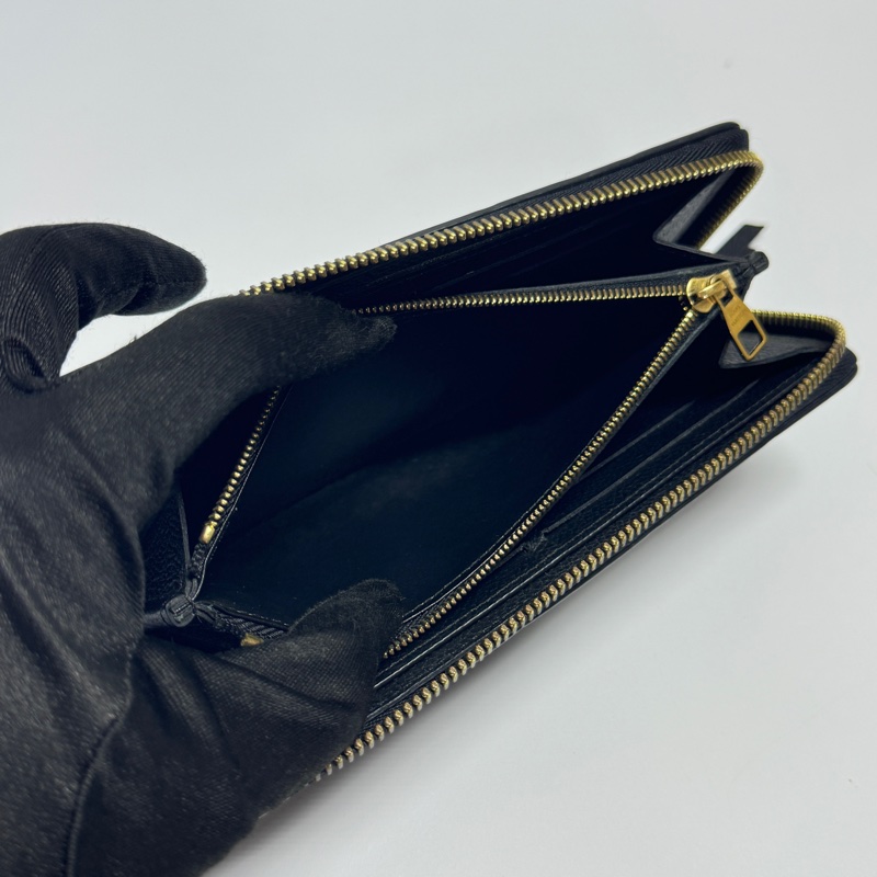 【超級新 全配🎁】 LV M60171 黑老花 牛皮壓紋長夾（專櫃27,700）-12