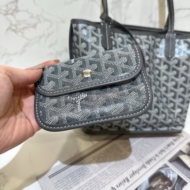 GOYARD MINI TOTE 灰色-2