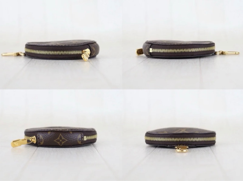 「JL精品代購」98新 LV 老花 五合一 粉背帶-19