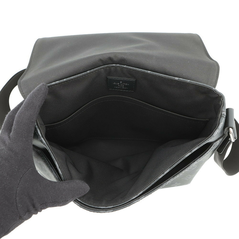 路易威登 Monogram Eclipse District PM NV2 M45272 男士黑色單肩包-5