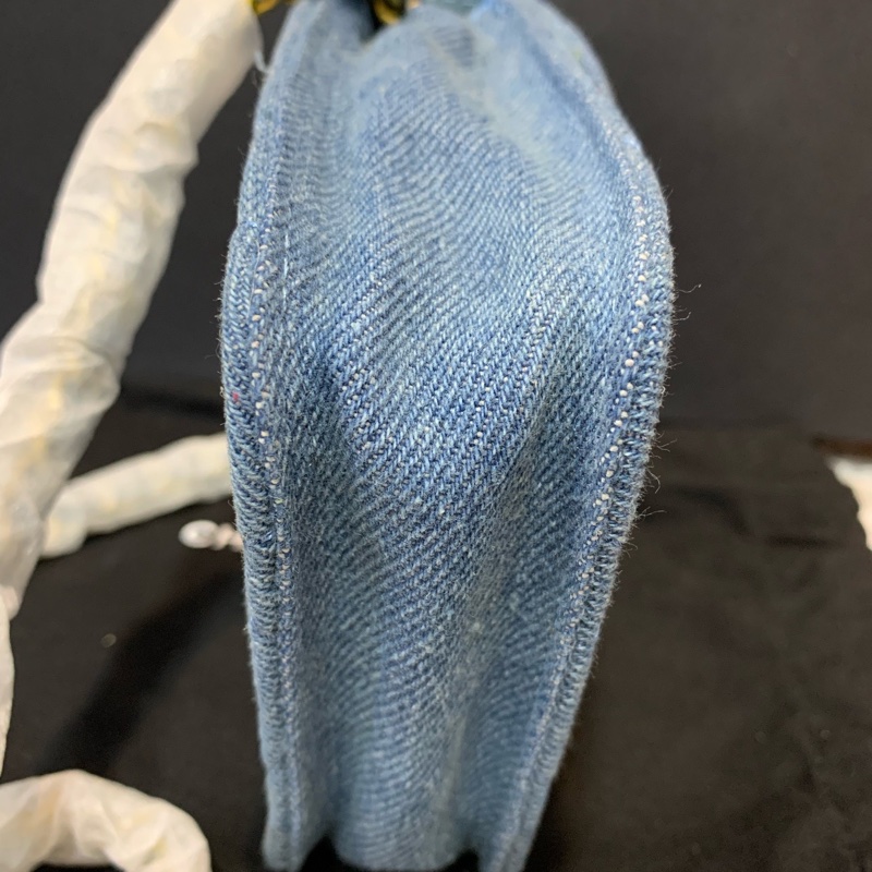 香奈兒/chanel 牛仔相機鏈條包-5