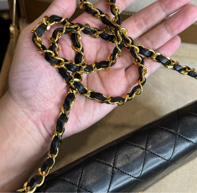 在台現貨CHANEL VIntage COCO 相機鍊包23cm🤍經典款-10