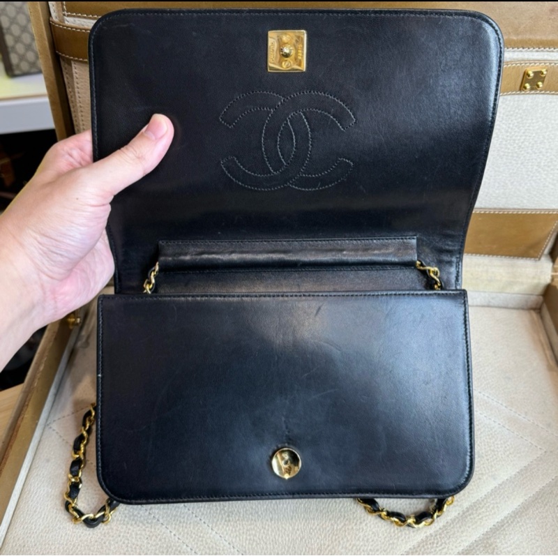 在台現貨CHANEL VIntage COCO 相機鍊包23cm🤍經典款-12