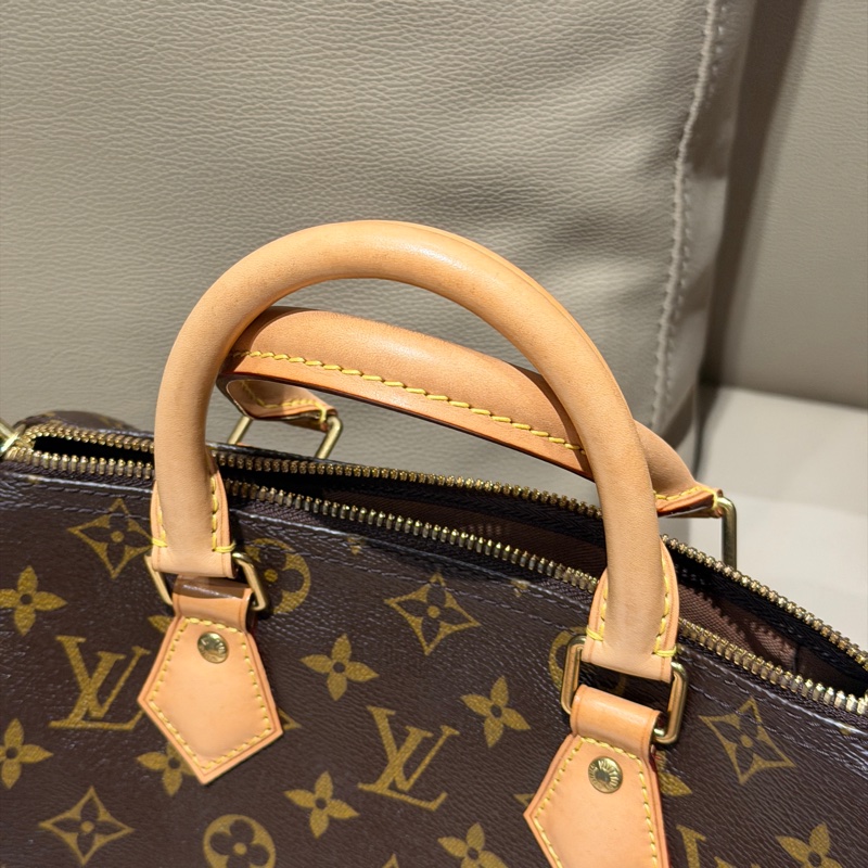 全配🈶購證❤️晶片款❤️ lv #speedy25 #新款波士頓 #老花 #枕頭包-4