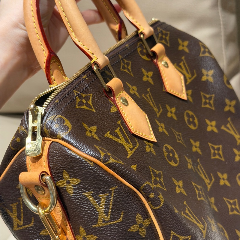 全配🈶購證❤️晶片款❤️ lv #speedy25 #新款波士頓 #老花 #枕頭包-11