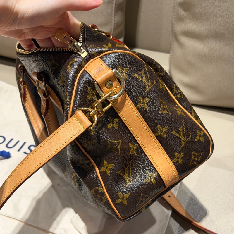 全配🈶購證❤️晶片款❤️ lv #speedy25 #新款波士頓 #老花 #枕頭包-17