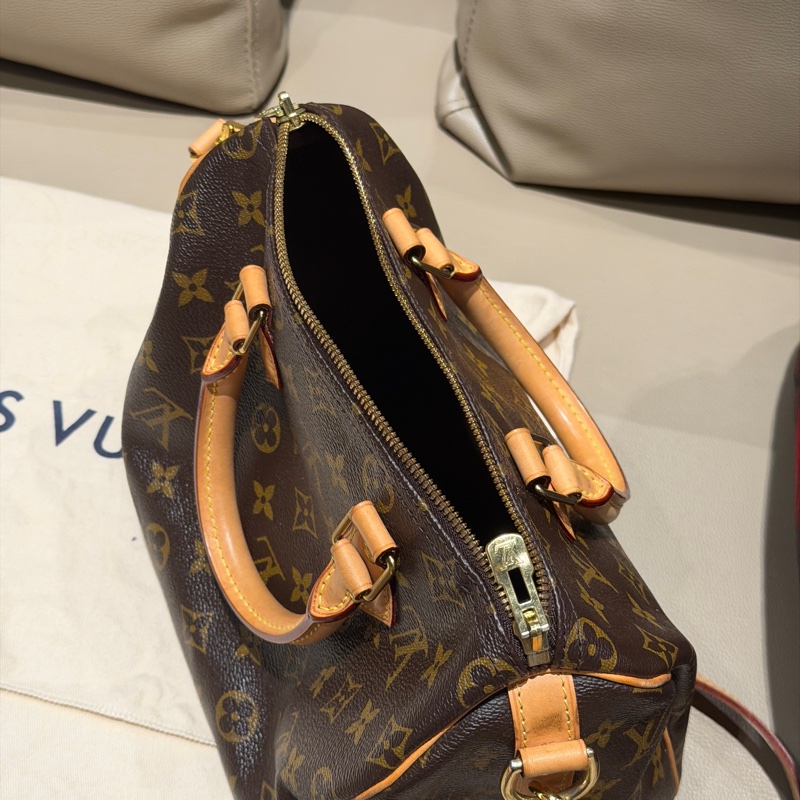 全配🈶購證❤️晶片款❤️ lv #speedy25 #新款波士頓 #老花 #枕頭包-18