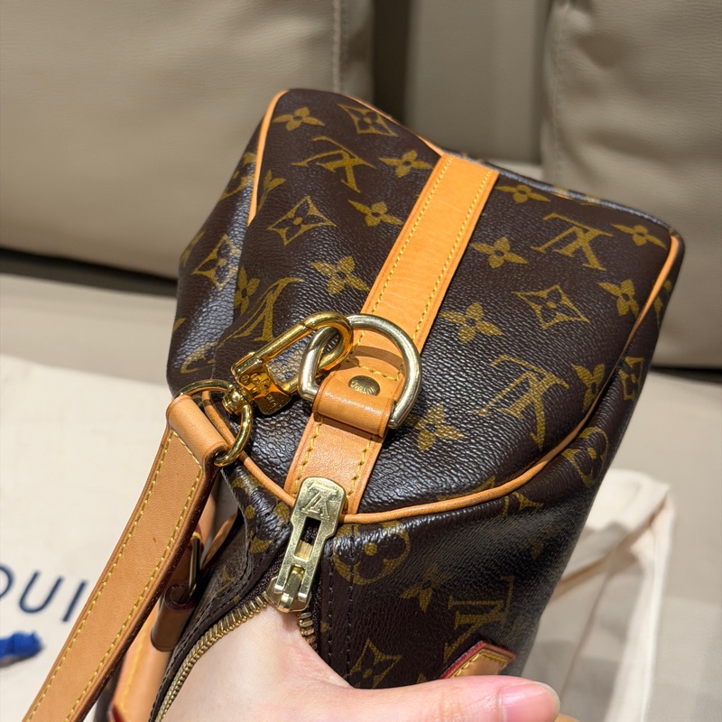 全配🈶購證❤️晶片款❤️ lv #speedy25 #新款波士頓 #老花 #枕頭包-19