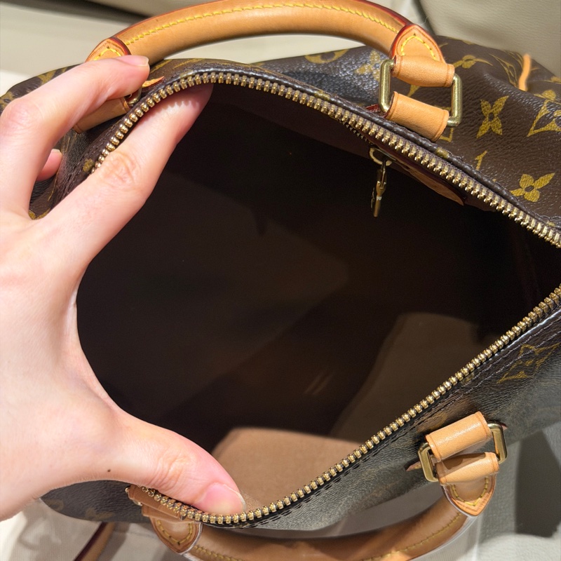 全配🈶購證❤️晶片款❤️ lv #speedy25 #新款波士頓 #老花 #枕頭包-20