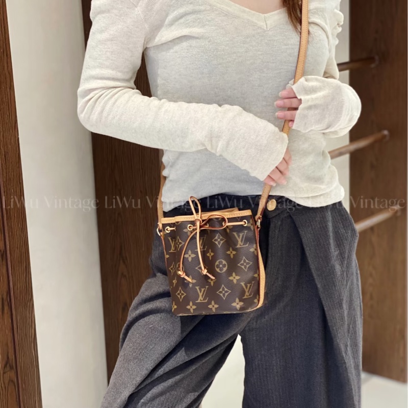 全配❤️ lv 老花水桶 #小燒賣 #nano #noe-4