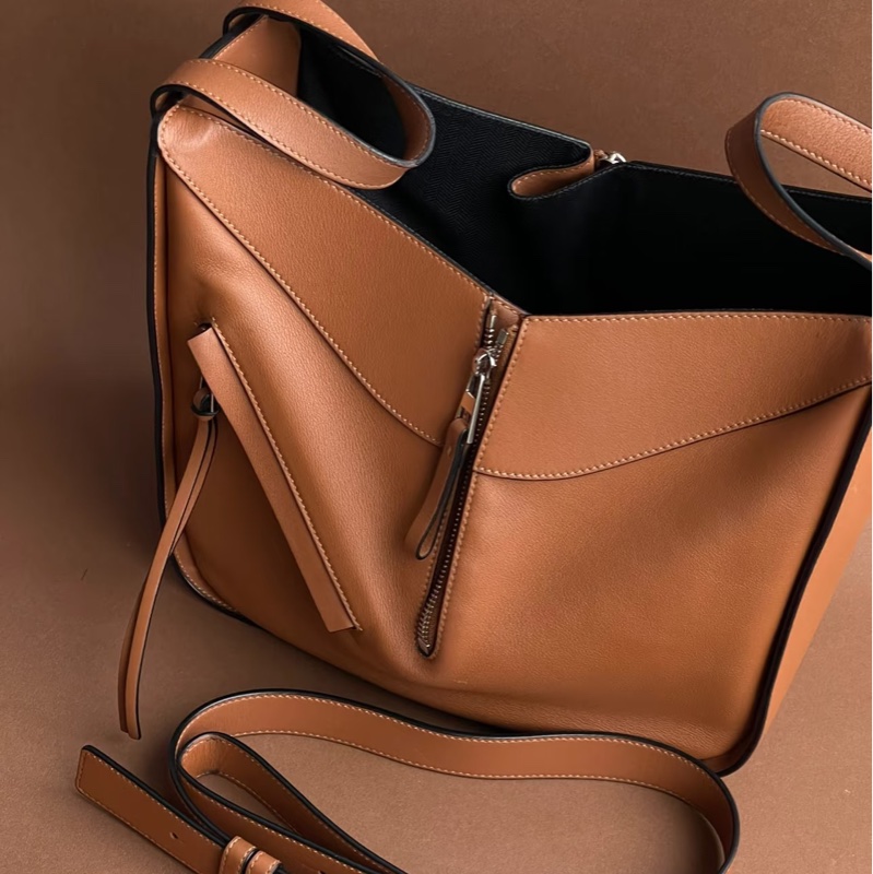 🈶購證❤️ loewe #hammock #吊床包 #焦糖色 #小號-3