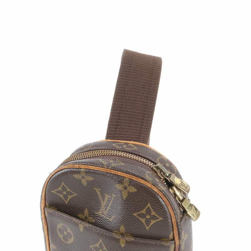 路易威登 Monogram Pochette Gange M51870 男士皮革斜背包-1