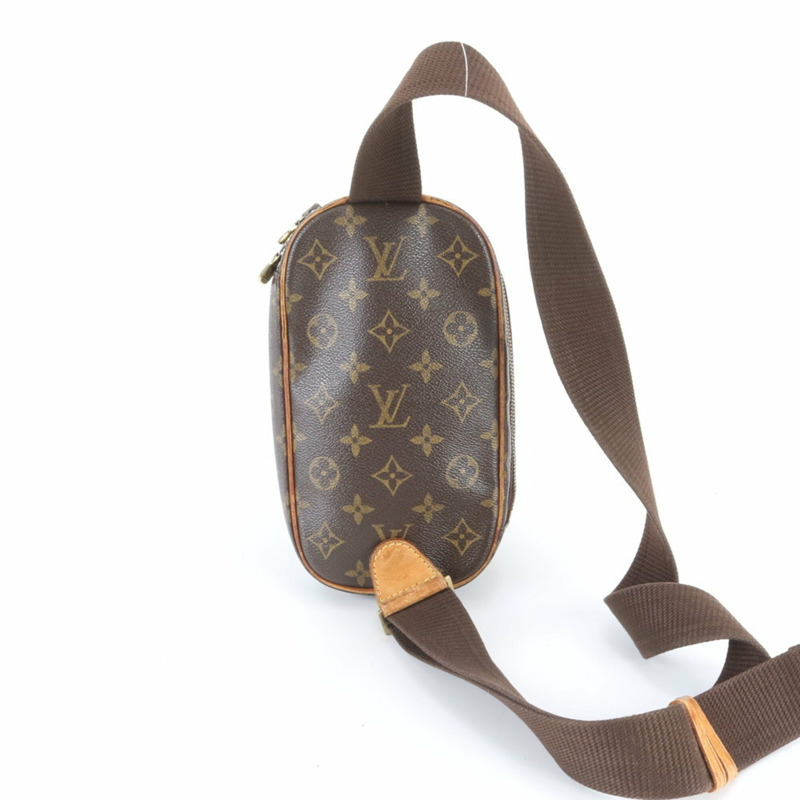 路易威登 Monogram Pochette Gange M51870 男士皮革斜背包-2