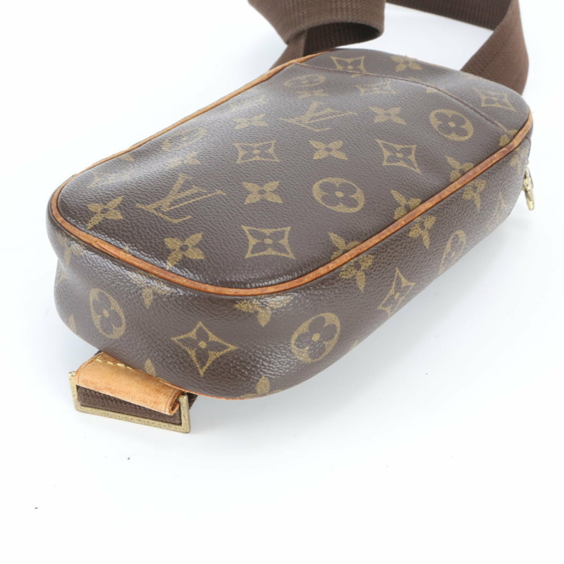路易威登 Monogram Pochette Gange M51870 男士皮革斜背包-4